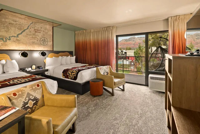 Courtyard, Premium, 2 Queen Beds, with View، Arabella Hotel Sedona 5/8