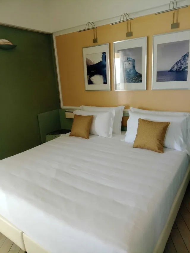 غرفة كلاسيكية بسريرين منفصلين بإطلالة على البحر، Circeo Park Hotel 2/10