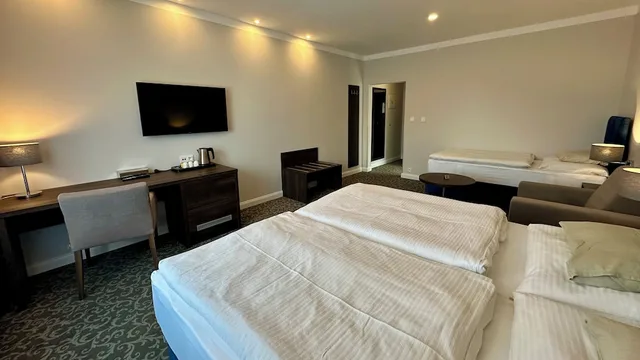 Deluxe, Triple, 1 Queen and 1 Single Bed, Penzion Village 2/3
