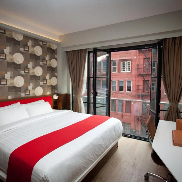 Room, King Bed, French Balcony، NobleDen Hotel 1/8