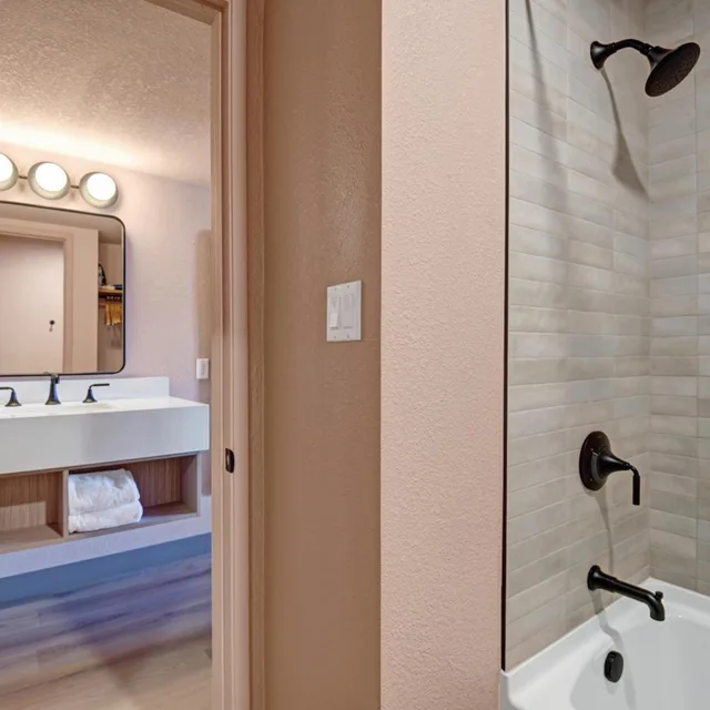 غرفة قياسية بسرير كوين، Quality Inn Palm Springs Downtown 4/7