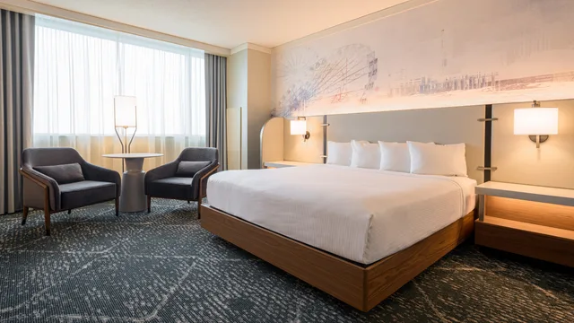 غرفة بسرير كينج بإطلالة على المدينة، Harrahs Resort Atlantic City - A Caesars Rewards Destination 1/2