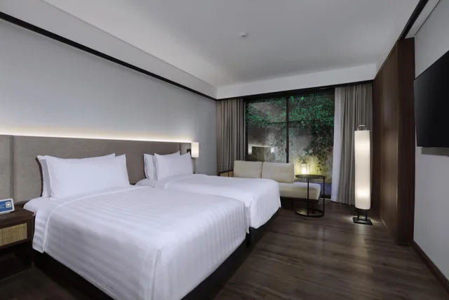 غرفة غراند بسريرين منفصلين، Grand Aston Puncak Hotel and Resort 1/1