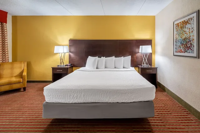 غرفة قياسية بسرير كينج بإطلالة على المسبح، Grand Williston Hotel Conference Center 2/3