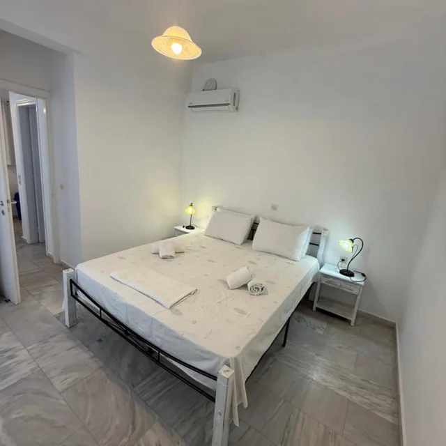 شقة بإطلالة على البحر بغرفة نوم واحدة في الطابق الأرضي، Galini Bungalows 9/10