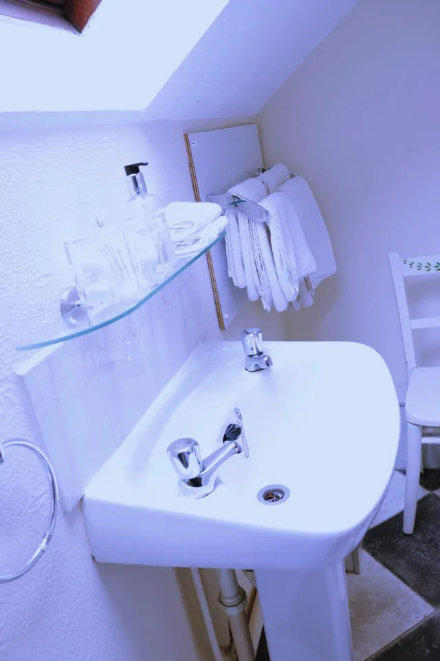 غرفة بسريرين منفصلين بحمام خاص، Arkale Lodge 7/7