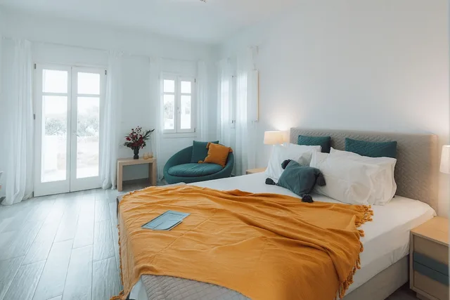 Deluxe, Queen Bed, Sea View, Ground Floor, En Milo 4/6