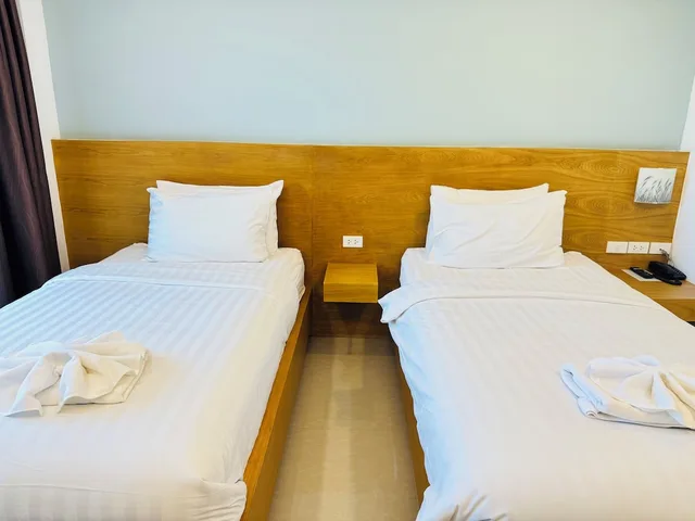 غرفة ديلوكس بسريرين منفصلين، Collection O Room Lanna Hotel 3/4