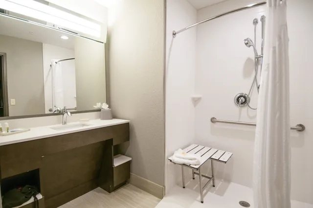 غرفة قياسية بسرير كينج لذوي الإعاقة، HOLIDAY INN NEW ORLEANS AIRPORT NORTH 3/3