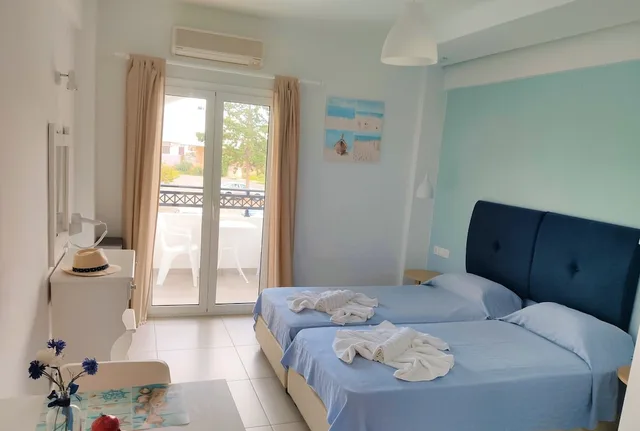 غرفة ديلوكس بسرير مزدوج، Kostas Apartments 7/10