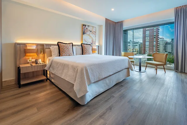 جناح بسرير كينج مع دخول الصالة، Holiday Inn Santo Domingo 2/7