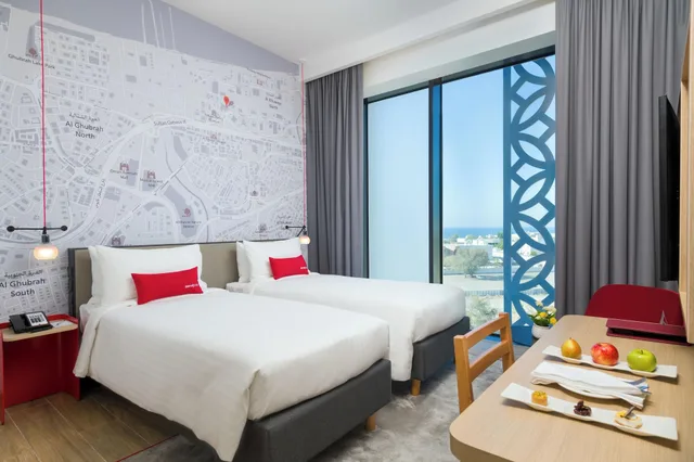 غرفة بزنس بإطلالة على البحر، Intercity Hotel Muscat 3/4