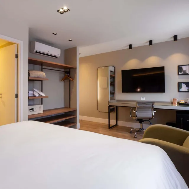 Privilege, King Bed, City View, Mercure Sao Paulo Vila Olimpia 3/7