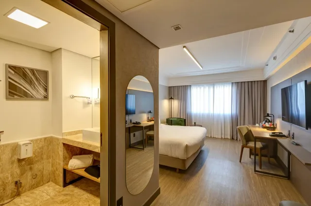 غرفة تنفيذية بسرير كوين، Radisson Hotel Alphaville 7/10