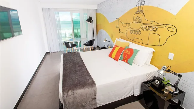 Smart, 1 Double and 1 Single Bed، Kembali Hotel Porto de Galinhas - Adults Only 10/10