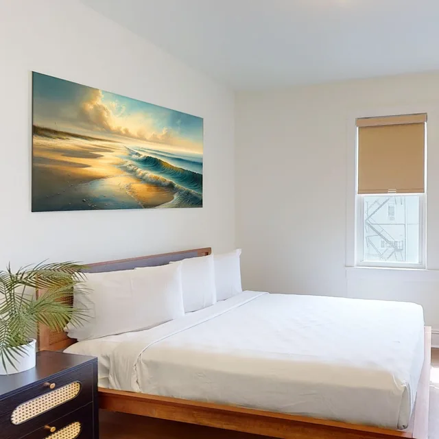 2 Bedrooms, Junior Suite, 2 Queen Beds, 2 Bathrooms، Ocean Breeze Hotel 1/5