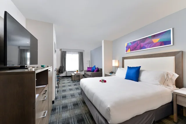 جناح بسرير كينج مع أريكة، Holiday Inn Express & Suites San Diego - Mission Valley 1/2