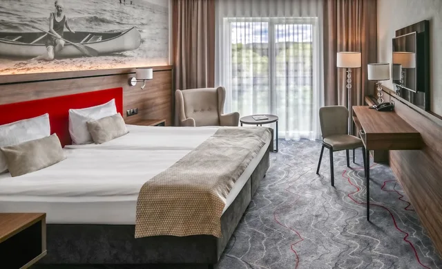 غرفة بريميوم بسرير كوين، Sopotorium Medical Resort 1/3