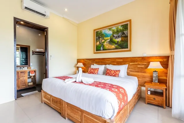 غرفة قياسية بسرير مزدوج بشرفة، Meruhdani Boutique Hotel Ubud 5/10