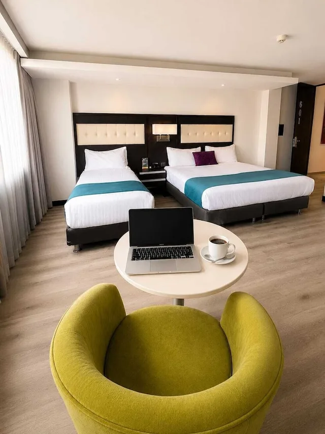 Room, Triple, 1 King and 1 Single Beds, Hotel City Bog Expo Museo 4/5