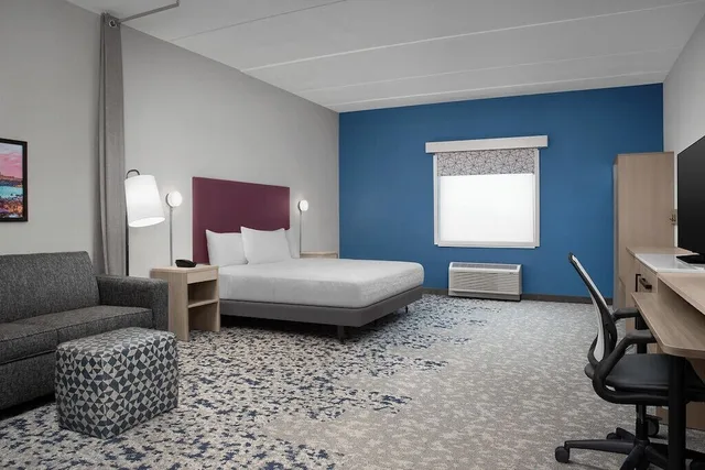 جناح بسرير كينج مع أريكة، Home2 Suites by Hilton Weston Ft. Lauderdale 1/3