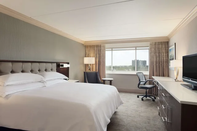 غرفة قياسية بسرير كينج، Hilton Philadelphia City Avenue 1/2