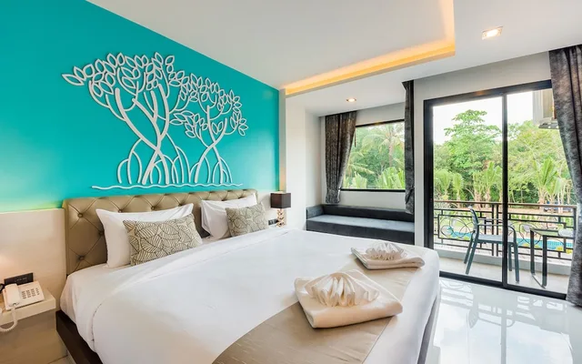 Pool, Deluxe, King Bed, with View, Balcony، River Front Krabi Hotel 1/2