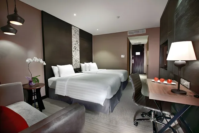 غرفة ديلوكس بسريرين منفصلين، Aston Priority Simatupang Hotel and Conference Center 10/10