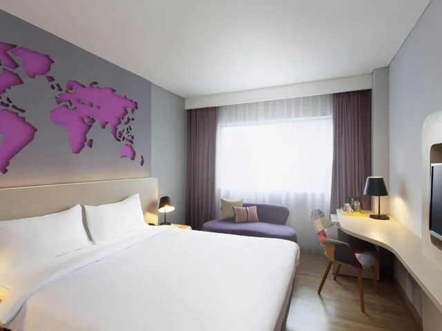 غرفة سوبيريور بسرير كوين، Ibis Styles Jakarta Airport 3/6