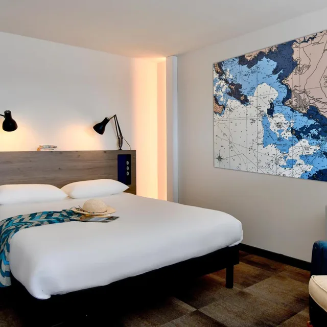 دوبلكس سوبيريور بسرير فردي، Ibis Styles Saint Nazaire Centre Gare 1/7