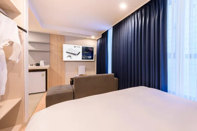 Room, Queen Bed, Ventimo Hotel and Residence Jeju 3/10