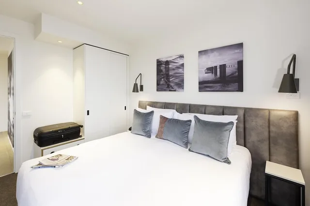 شقة بسرير كينج بغرفة نوم واحدة، Oaks R Suites Geelong 3/8