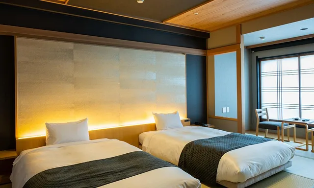 Japanese, Suite, Twin Beds, Modern Floor، Ito Kowakien 1/1