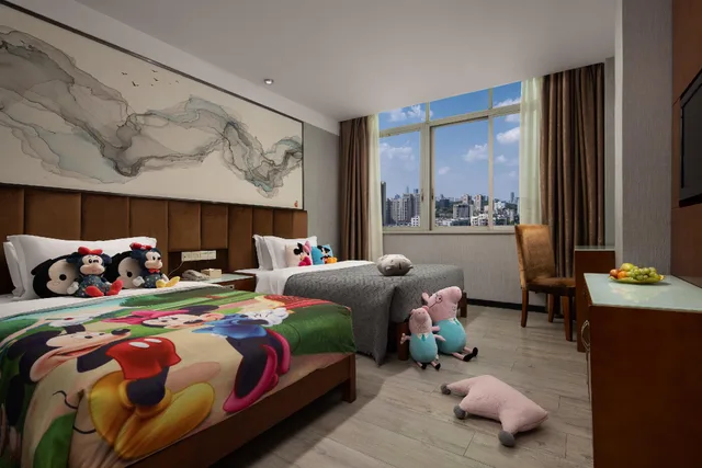 غرفة كومفورت عائلية بسريرين منفصلين، Kaiserdom Hotel Guangzhou Airport Branch 2/2