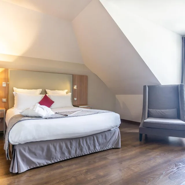 جناح تنفيذي بسرير مزدوج، City Residence Paris CDG Airport 1/9