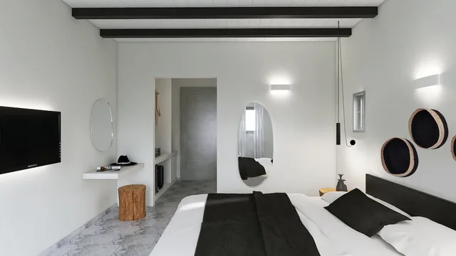 Promo, Double Bed, No Balcony، Mr Mrs White Paros 3/4