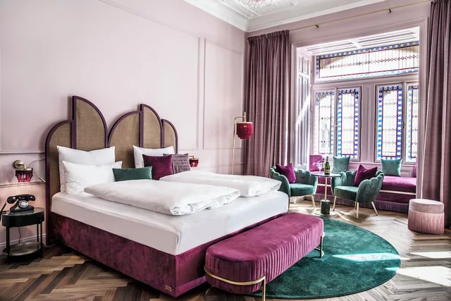 جناح جونيور مفردة بسرير مزدوج في طابق مرتفع، Hotel Josefine 1/10