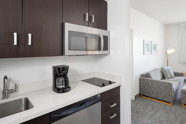 جناح بسرير كينج مع أريكة لذوي الإعاقة، TOWNEPLACE SUITES LATHAM ALBANY AIRPORT 6/9