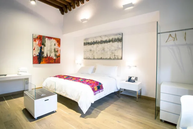غرفة ديلوكس بسرير مزدوج بشرفة، Domingo Santo Hotel Boutique Adults Only 1/10