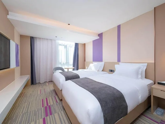 غرفة بزنس بسريرين منفصلين، Lavande Hotel (Beijing South Railway Station Shiliuzhuang Subway Station) 3/6