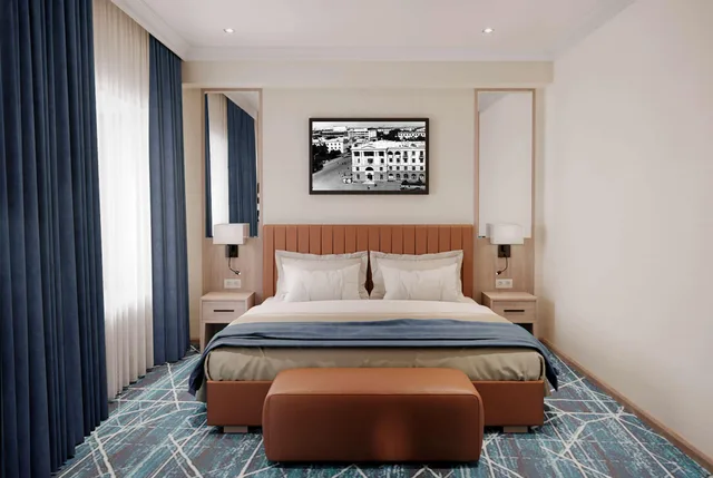 جناح بغرفتي نوم، Ramada by Wyndham Astana 1/1