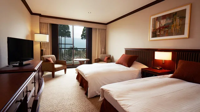 Standard, Twin Beds, Scenic View، Hotel de Yama, Hakone Lakeside 1/1