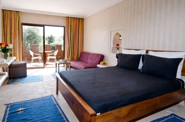 غرفة بسرير كوين مع أريكة، Palais Riad Berbere 5/10