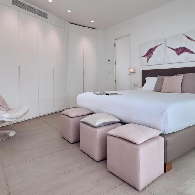 جناح بإطلالة على البحر بغرفة نوم واحدة بمسبح خاص بجاكوزي، Domes Baobab Suites 2/3