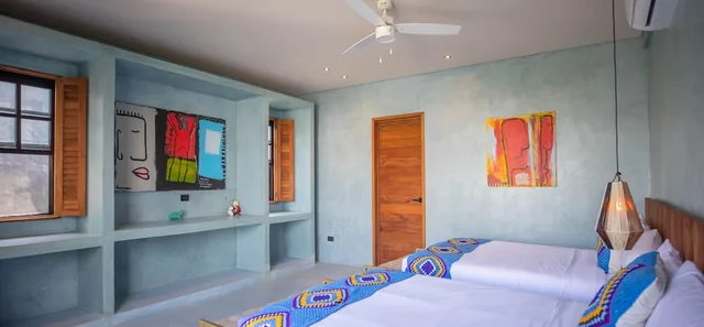 غرفة بسريرين مزدوجين بشرفة، Turquoise Tulum Hotel 4/7