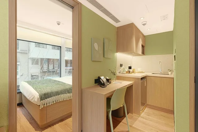 جناح بسرير مزدوج بإطلالة على المدينة بغرفة نوم واحدة، Urbanwood Ap Lei Chau 10/10