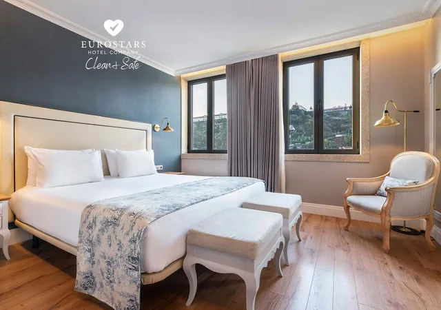 غرفة سوبيريور بسرير مزدوج مع سرير إضافي، Eurostars Porto Douro 1/1