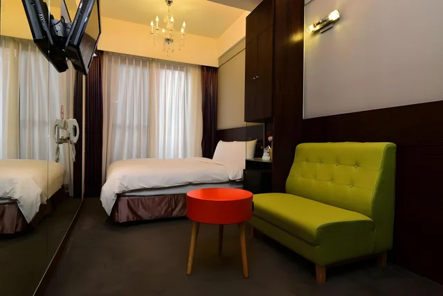 Comfort, Double Bed, Hotel Les Champs Hualien 2/2