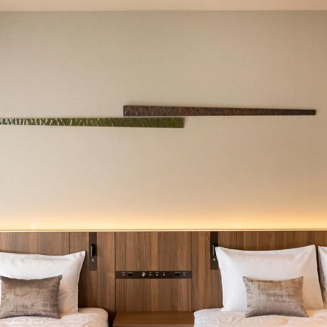 غرفة بريميير بسريرين منفصلين في طابق مرتفع، Karaksa Hotel Grande Shin-Osaka Tower 5/9