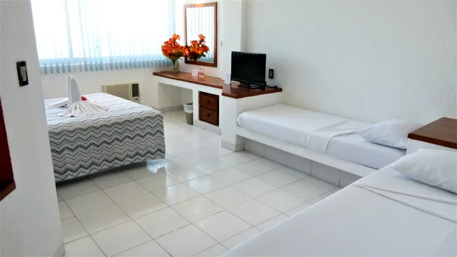 غرفة بإطلالة على المدينة، Hotel Aristos Acapulco 9/10